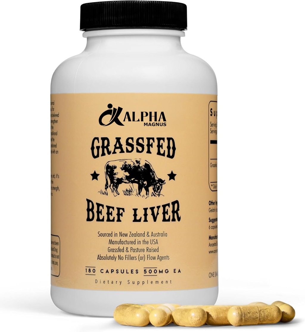 Grass-Fed Beef Liver Capsules
