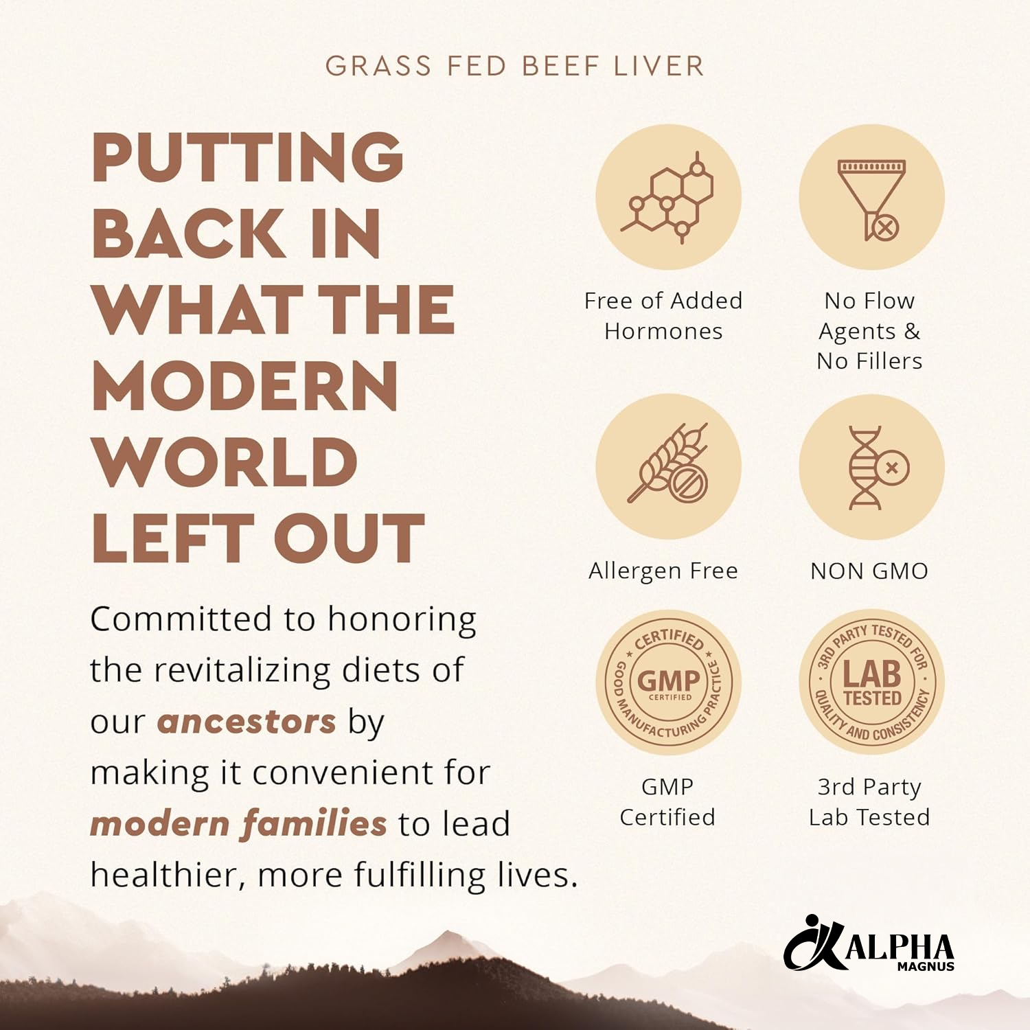 Grass-Fed Beef Liver Capsules