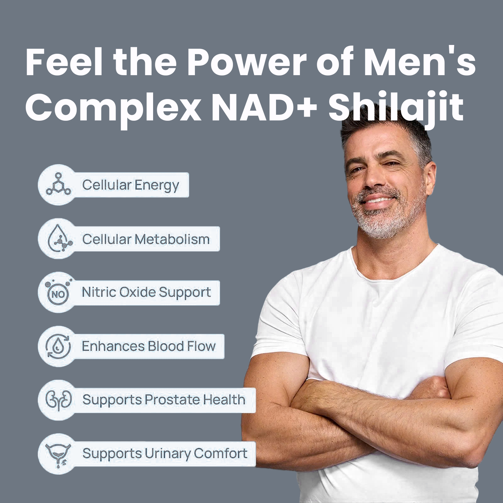 NAD+ Shilajit Prostate Liquid Pack